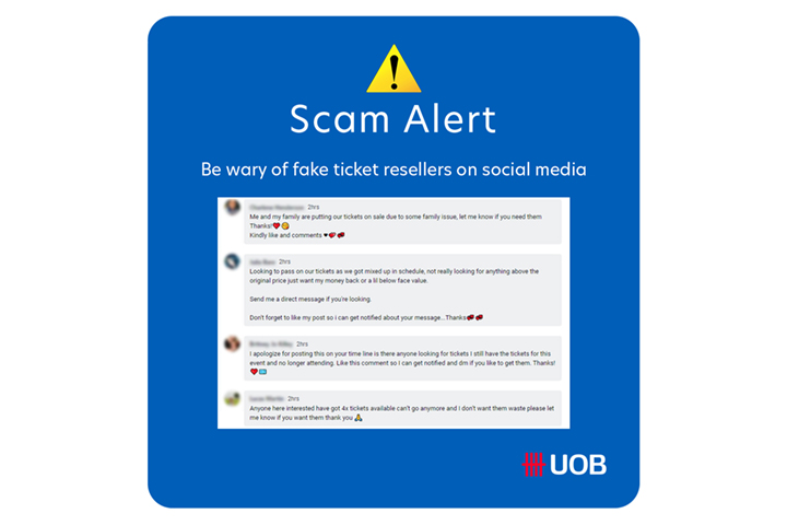 Fake Concert Tickets E-commerce Scam